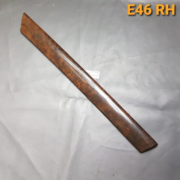 trim wood panel pintu KANAN Depan BMW E46 318i 323i 325i thn 99-04 {Part by BMW Speciall Part}