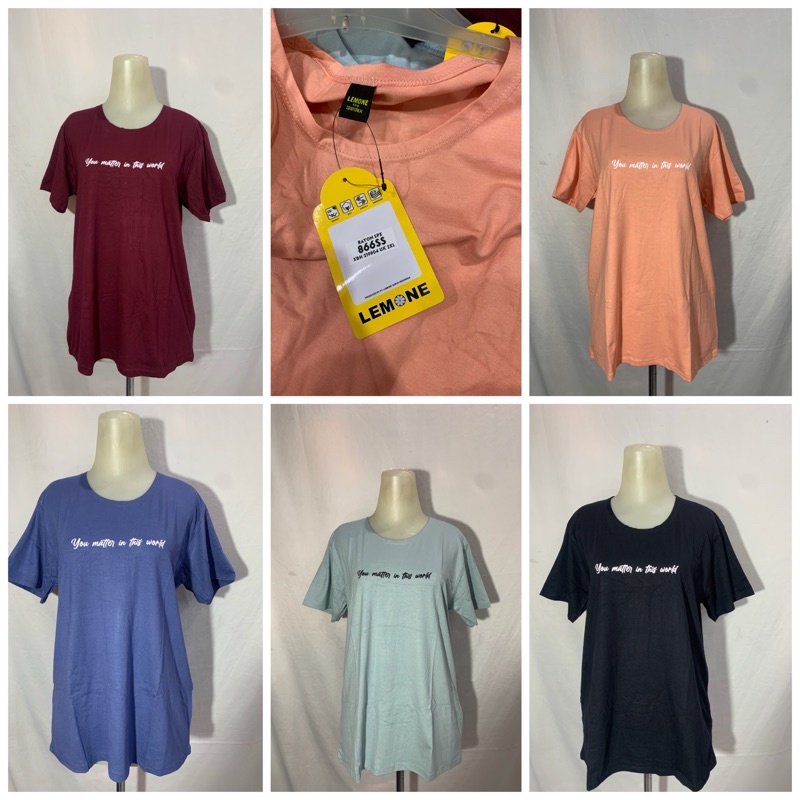 Kaos Lemone 2XL / Kaos Wanita Lemone Spandex / Fashion Wanita