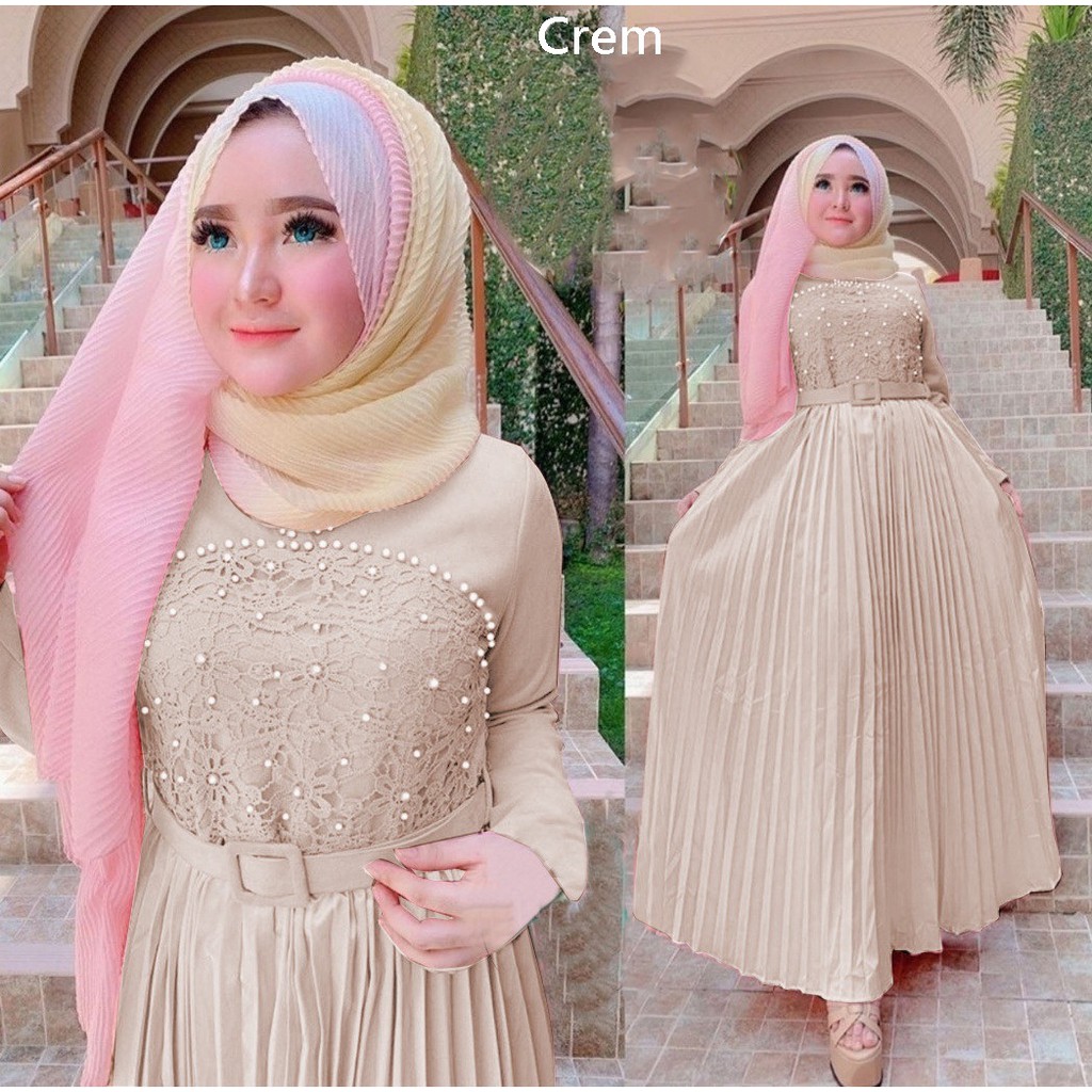 HOPYLOVY - Gamis Maxi Dress Prisket Sonia