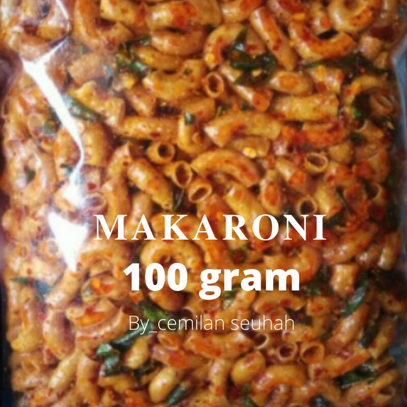 Makaroni pedas daun jeruk isi 100 gram