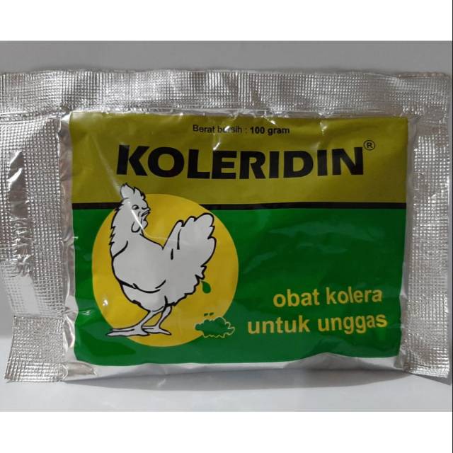 Jual Koleridin 100 Gram Obat Kolera Berak Hijau Pada Unggas Indonesia Shopee Indonesia