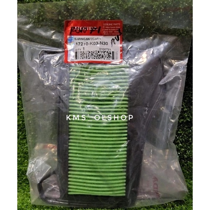 Filter udara Saringan udara Revo Fi New Supra X 125 Fi Blade 125 Fi Asli Honda 17210-K03-N30