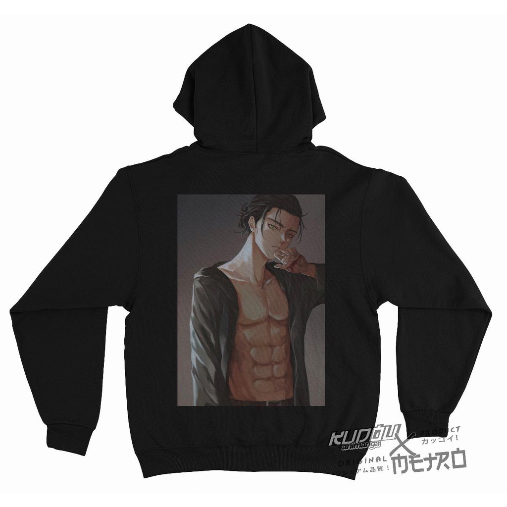 Jaket Eren Jaeger Ikemen AOT Anime Attack on Titan