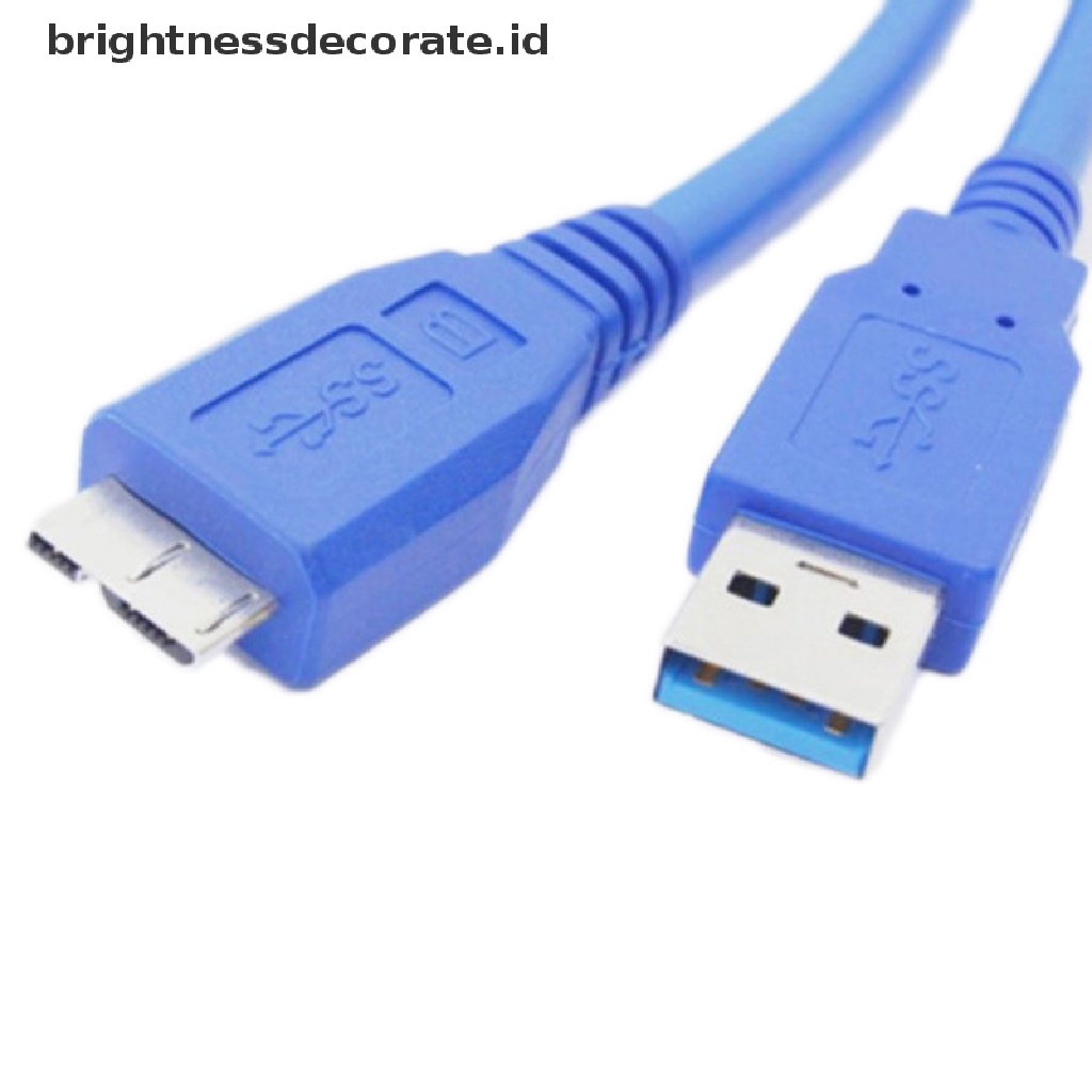 Kabel Usb 3.0 Male A To Micro B Panjang 30cm Untuk Hard Disk Eksternal