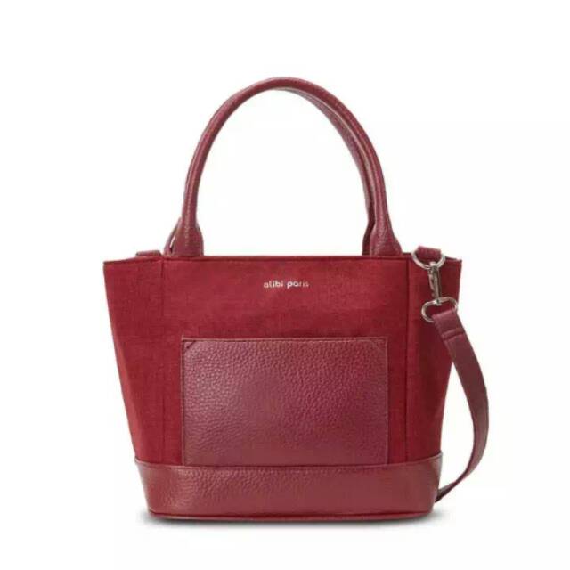 Tas Wanita Alibi Paris Kellyan Red