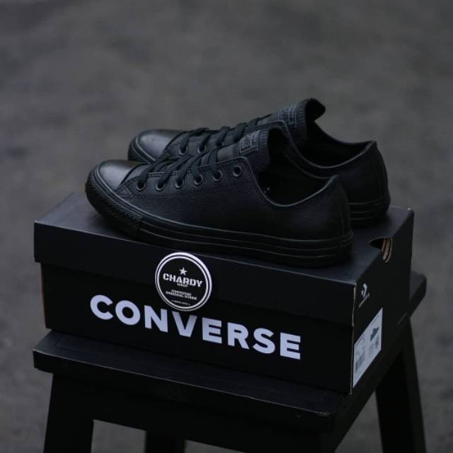 converse all star ox leather mono