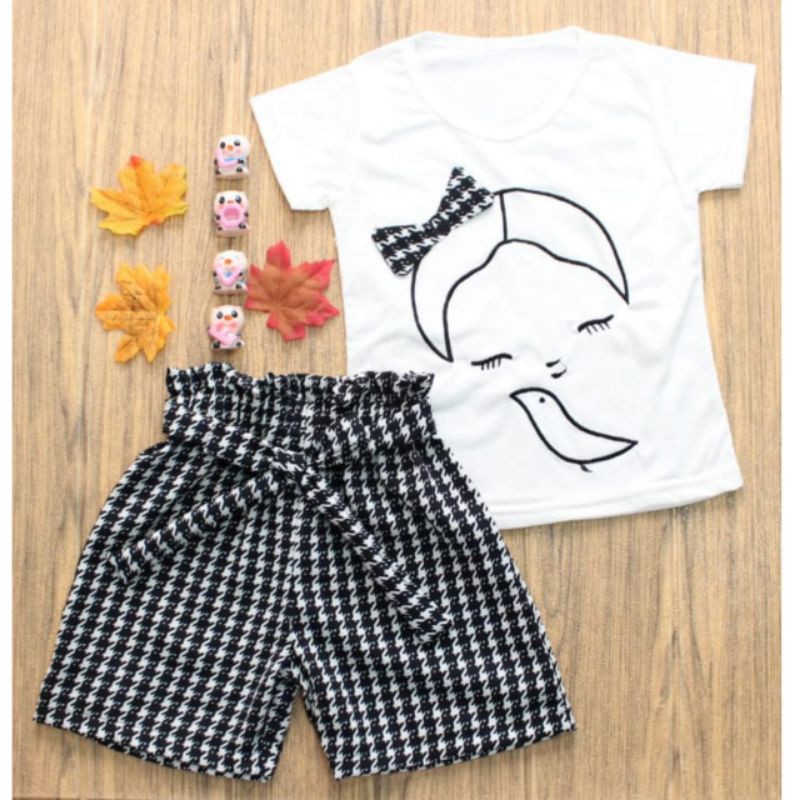 0VISION ONLINE-SLEEP LADY /SETELAN BAJU ANAK PEREMPUAN 1 2 3 TAHUN MURAH TERBARU KEKINIAN/PAKAIAN/COD/ SETELAN MOTIF KOTAK