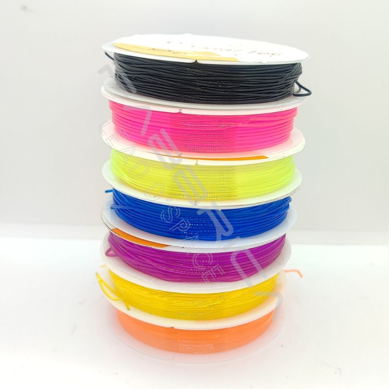 Crystaltec Warna Karet Elastis Tali Kenur Korea