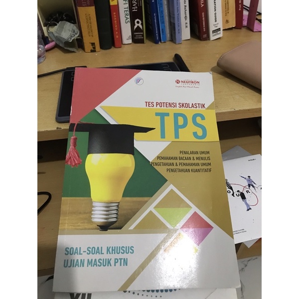 preloved buku tps utbk neutron bekas