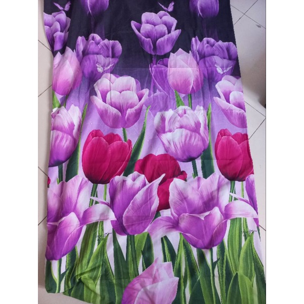 Sprei ukuran 180 × 200 cm preloved second