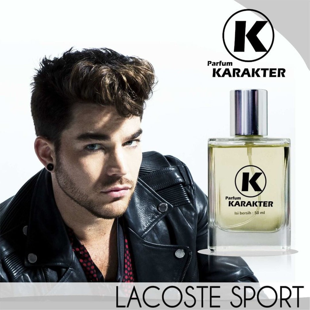 PARFUM COWOK LACOSTE SPORT - ORIGINAL BIBIT