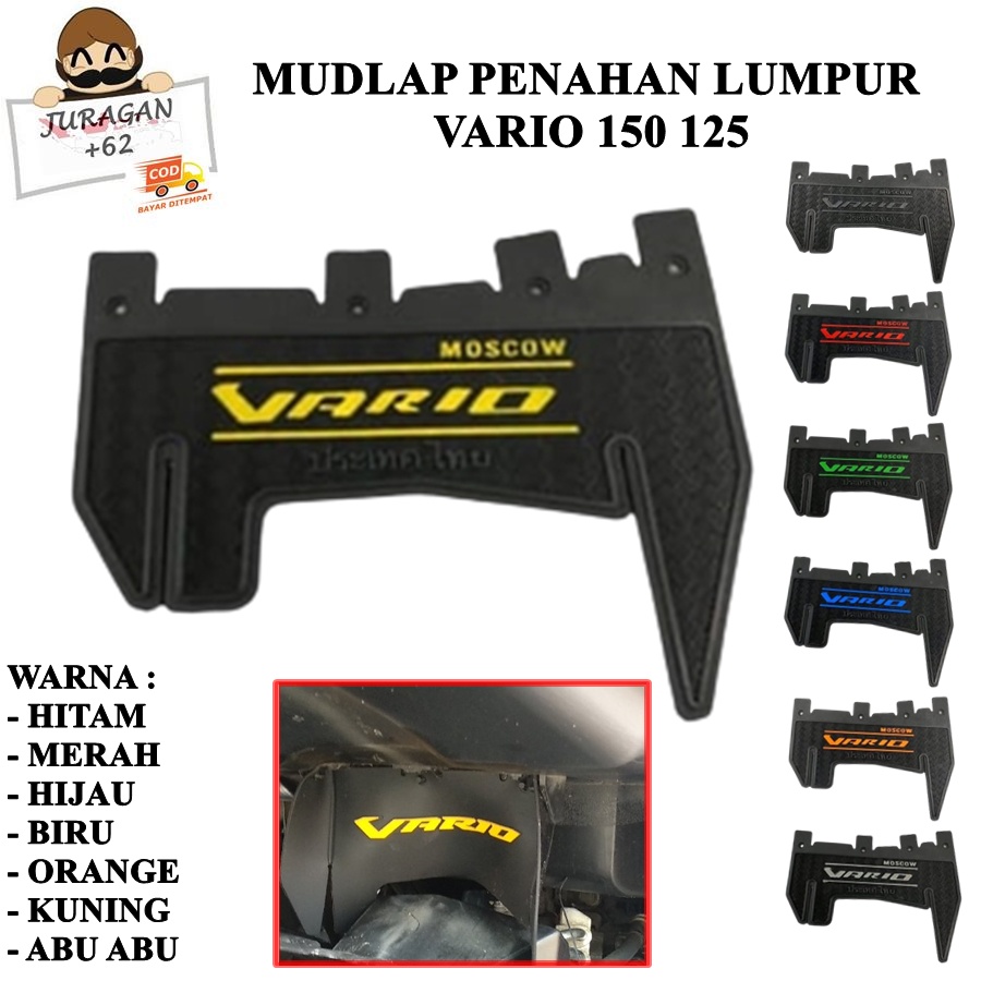 MUDFLAP VARIO 125 150 MUDFLAD KARET PELINDUNG DINAMO