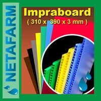 Impraboard ( Tanpa Lubang ) Dimensi : 31cm x 39cm x 3mm