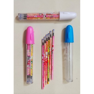

Isi Ulang Gel Pen isi 6 Karakter Cewek / Cowok Hitam 0.38 mm Tabung
