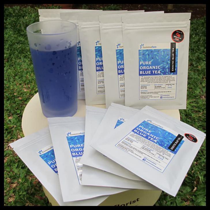 

toz3 teh biru murni summafam - bunga telang kering - pure organic blue tea bs3e