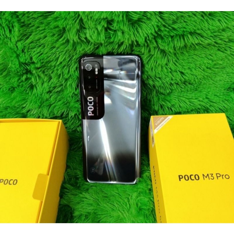 Poco M3 Pro 5G 6/128 fullset original like new super