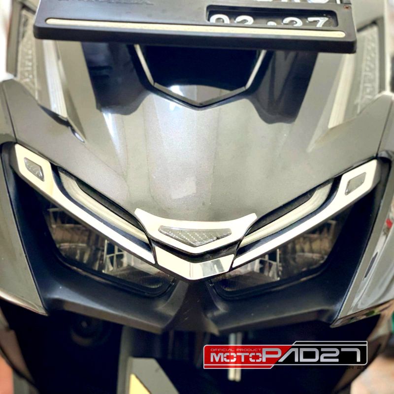 Motopad27 Paket Aksesoris Garnish Body Honda Vario 160 Garnis Cover Emblem Vario 160 2022