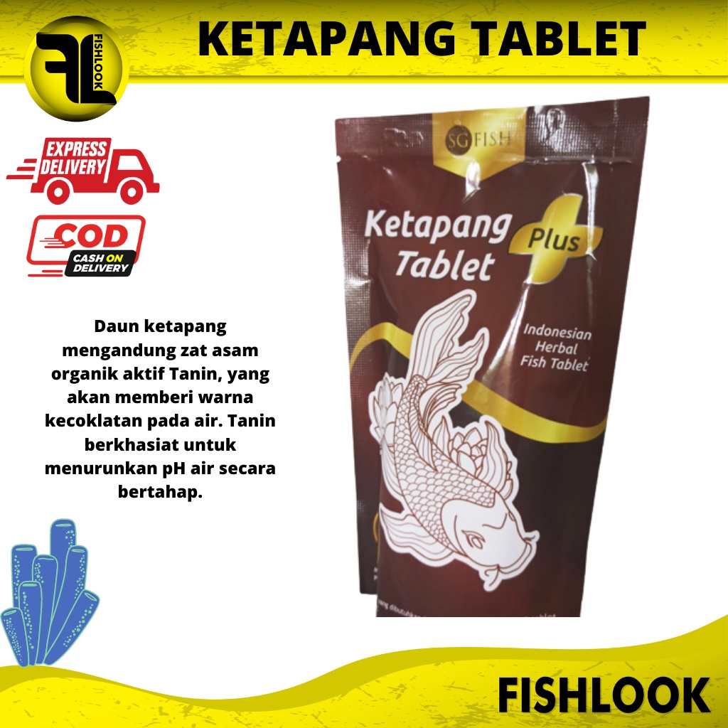 Ketapang Tablet Plus SG Fish