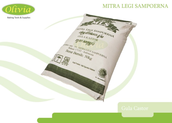 

Gula Halus Castor / Gula Kastor / Caster Sugar MLS 50Kg