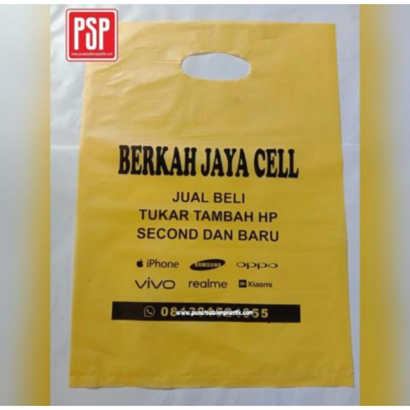 

sablon plastik plong hd uk 15x22 sablon 1 warna