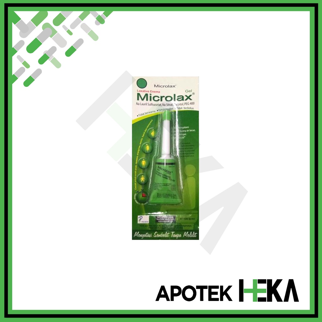 Microlax Gel 5 ml - Obat Pencahar Sulit BAB (SEMARANG)