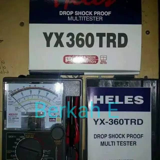 Multitester Multimeter Avometer Analog HELES YX-360TRD