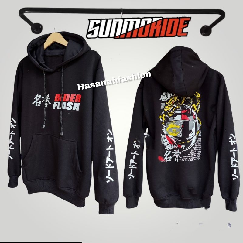 Jaket sunmori/Jaket hoodie sunmori/jaket pria/jaket racing/Jaket motor sunmori/jaket pria-Sunmori FLEECH   A 1