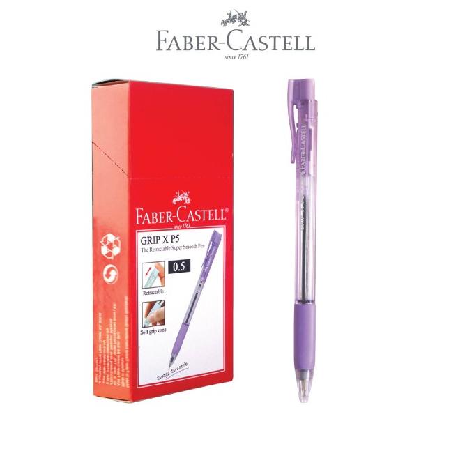 

Ballpoint Grip XP 0.5 mm Barrel Violet - Box isi 10pcs