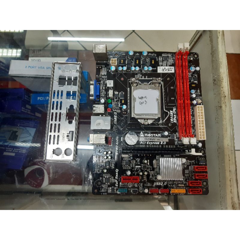 Motherboard biostar 1155 ivy bridge (mobo h61 onboard vga)