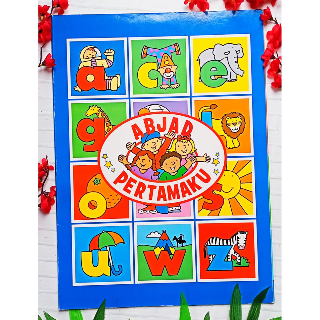 PAKET BUKU [READY] Buku ABJAD PERTAMAKU Lebar Untuk Anak