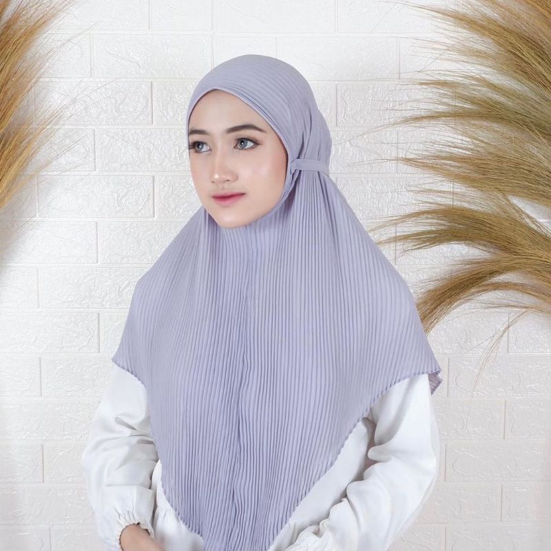 JILBAB BERGO MARYAM PLISKET FULL/BERGO MARYAM PLISKET LIDI PREMIUM