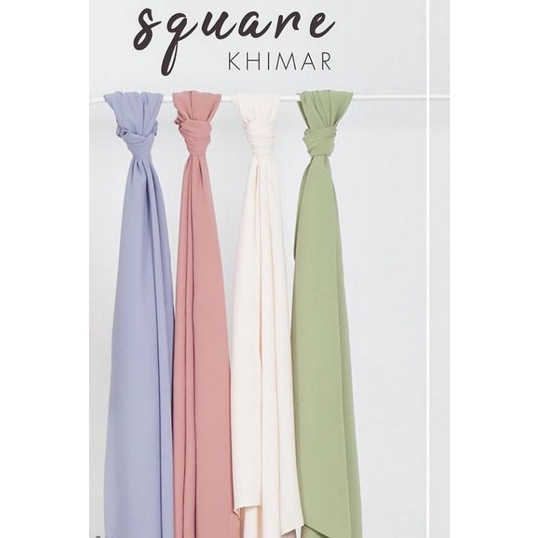 Preloved Square Khimar by Hijab Alila