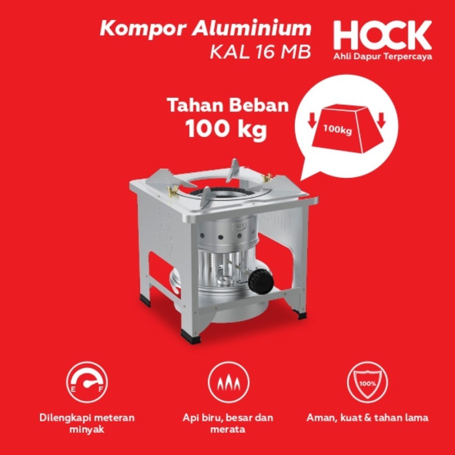 Kompor Aluminium Reguler 16 Sumbu Model Baru KAR16MB