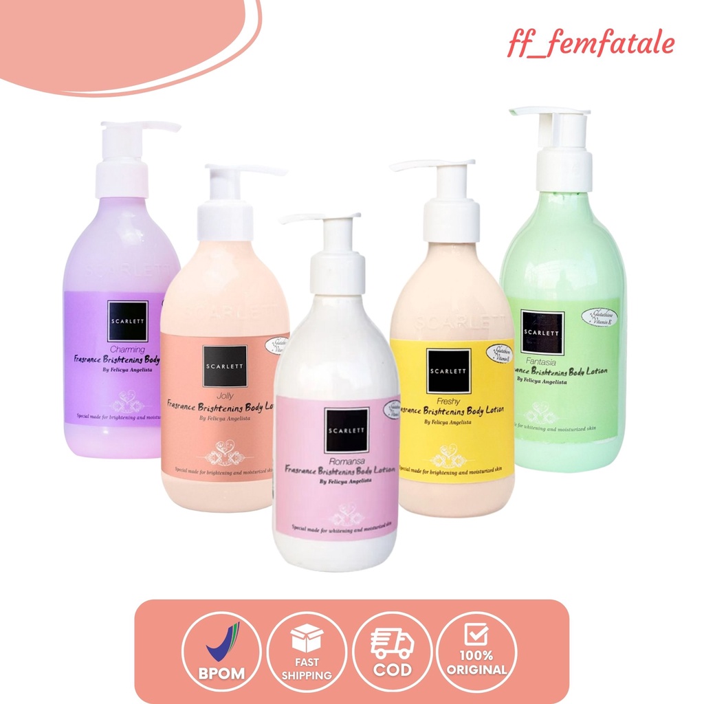 [FF] Scarlett Whitening Body Lotion Original