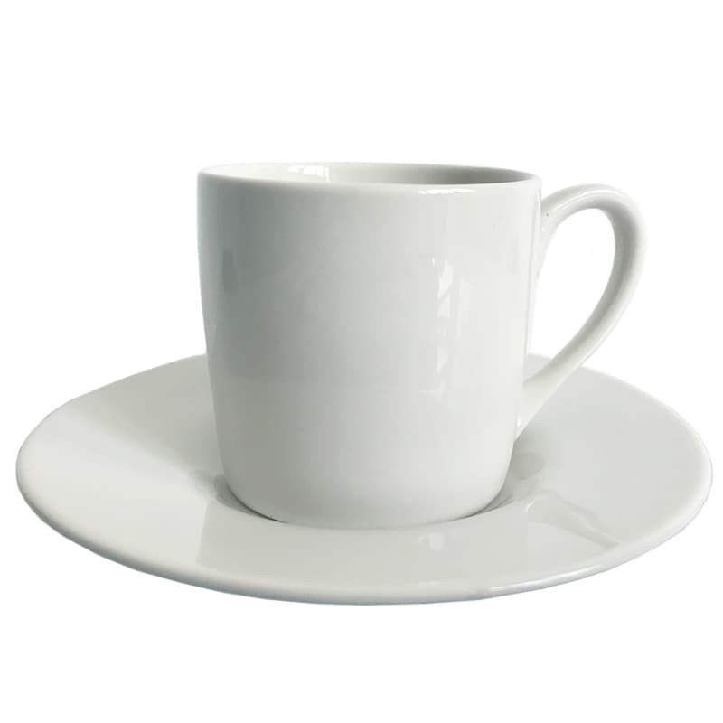 Set Gelas Cangkir Espresso Piring Keramik