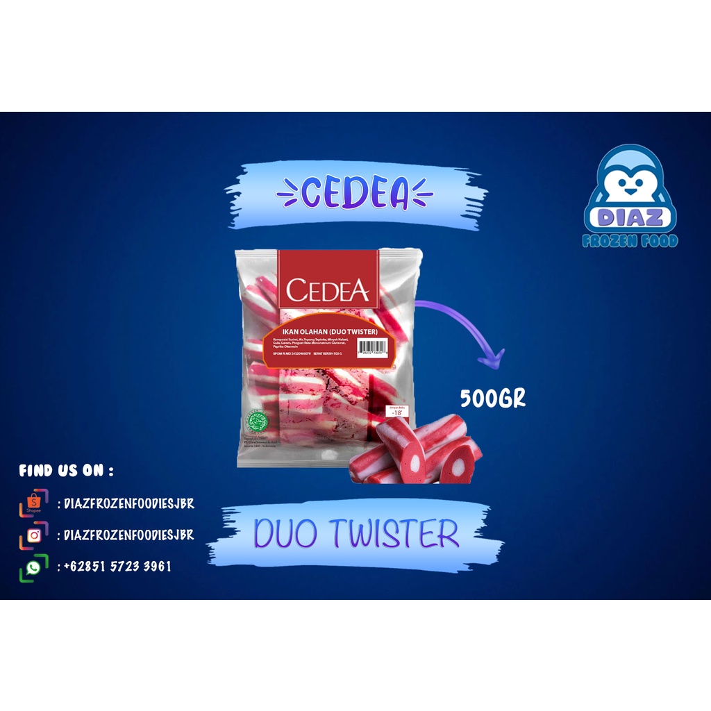 

cedea duo twister 500gr