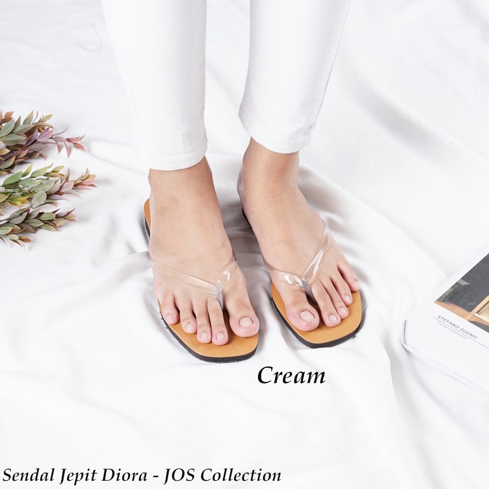 Sendal Jepit Wanita -  Diora Jepit Flat Tali Mika by JOS Collection