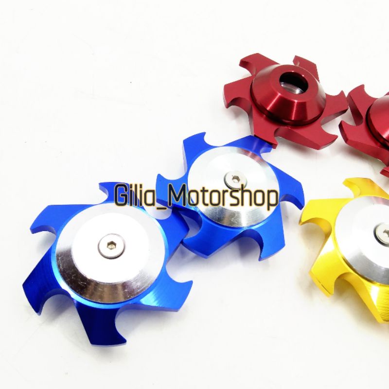 Jalu as Roda Depan Cnc Model Bintang Modish Satu Set Universal Matic