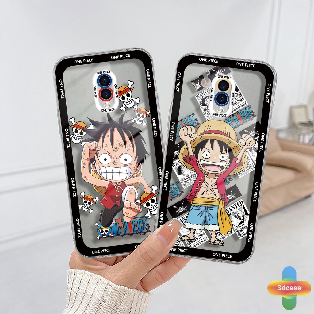 Soft TPU Case Realme C11 2021 C21Y C31 C35 C15 C21 C25 C20 C3 C12 C2 C25S 5S 5 5S 5i C17 7i C1 C25Y C2 C3i 6i C20A realme Narzo 20 10 10A 20A 30A A7 A5S A15 A16 Y12 Y20 Y15S A03 Cute Pirate King Transparent Case