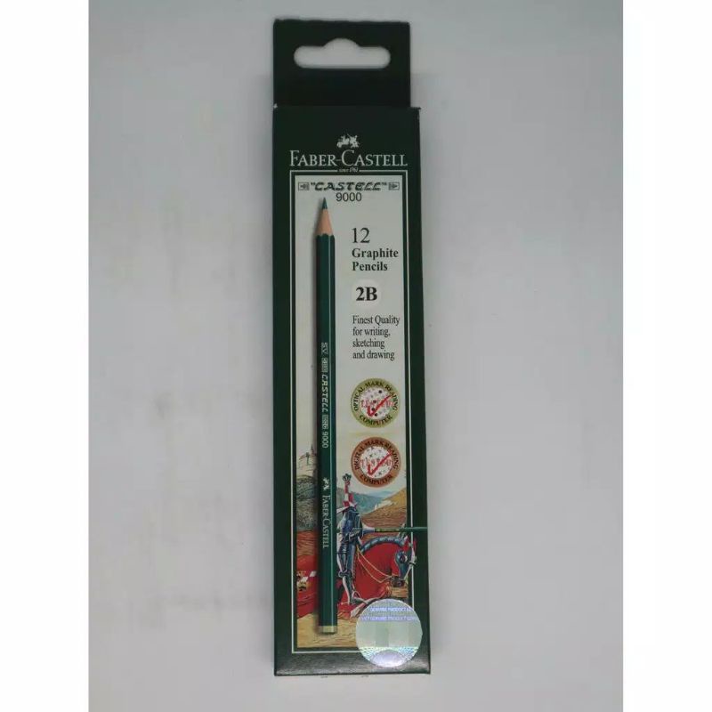 

RB ( ORIGINAL) Pensil faber castell 2B kualitas no 1 (12 pcs / 1pak)