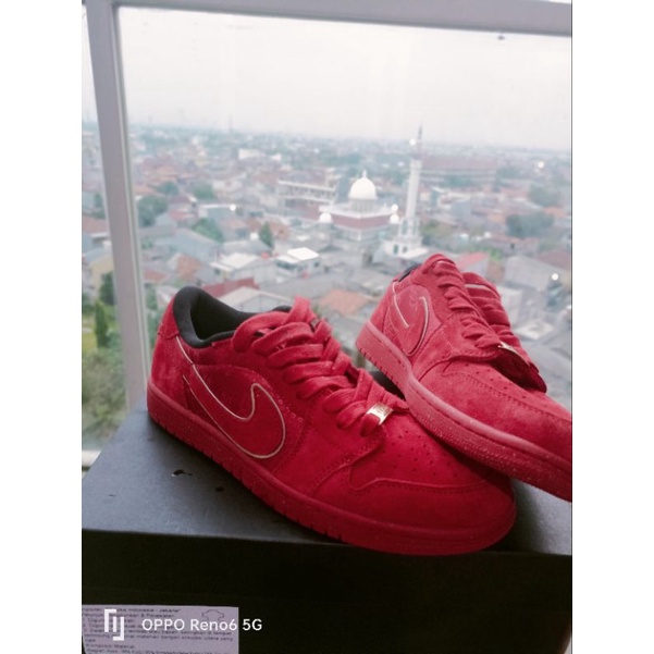  AIR Jordan 1 low low top year of tiger red aj1 NIKE AIR Jordan 1 generation aj1 low Bang China y Ru