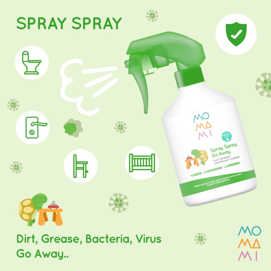 MOMAMI SPRAY GO-AWAY MULTISURFACE CLEAN 500ML - MMM057