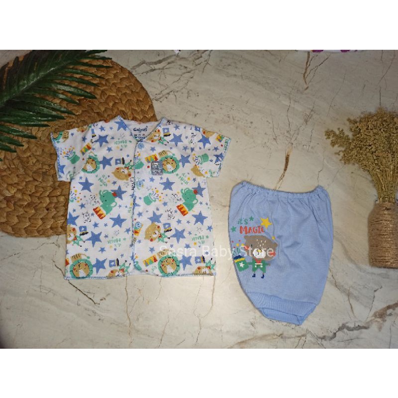 SETELAN PENDEK BAJU BAYI NEWBORN TOKUSEN CALMET