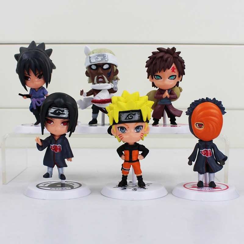 Action Figure Naruto Mainan Pajangan 6 Pcs