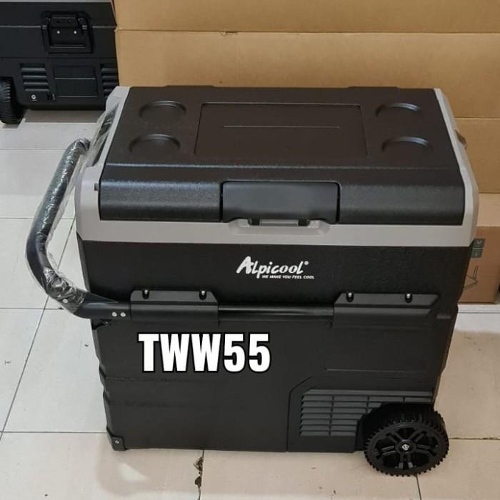 Alpicool Mini Freezer / Kulkas / Kulkas Portable / Freezer Buah Tww55 Terbaru