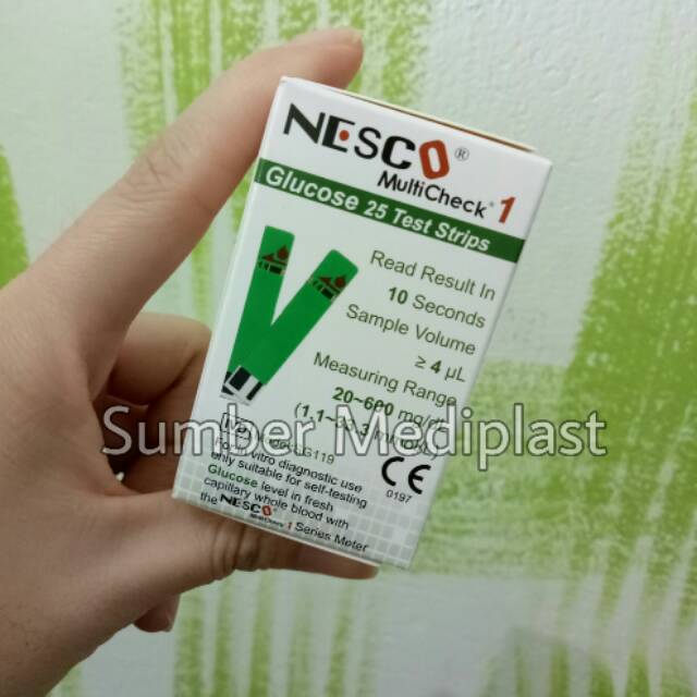

Strip Nesco Gula Nesco Glucosa