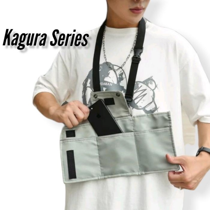 esstore19_Tas Selempang Pocket Tempat HP Pria Wanita Kagura Series by Lokomoko