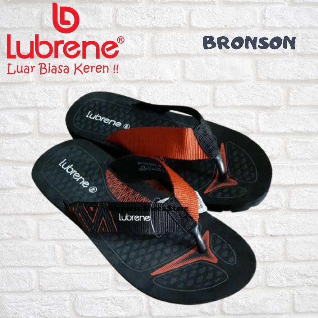 LUBRENE BRONSON/sandal jepit/sandal termurah/sandal lubrene original/sandal terbaru/sandal pria/size 38-43