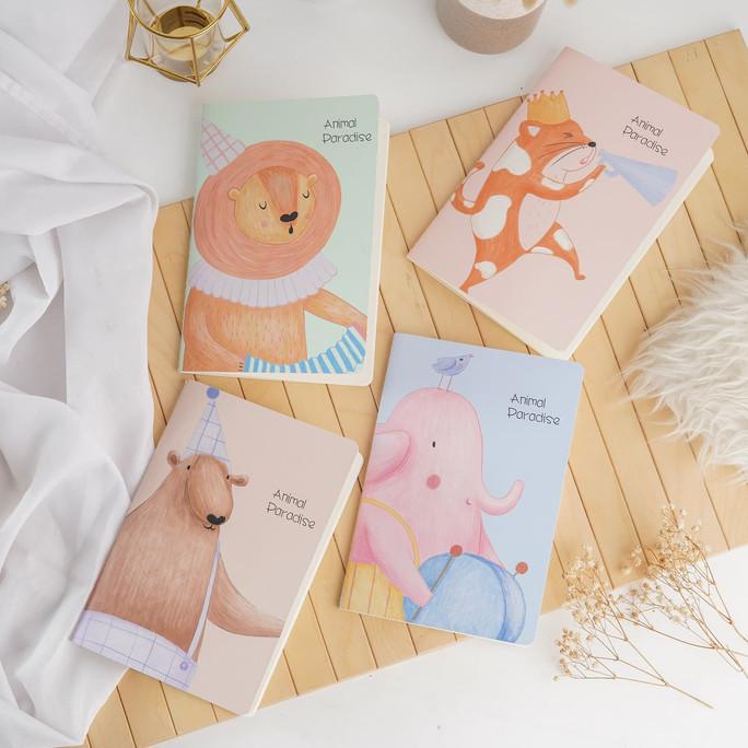 

ARAMI Buku Tulis Agenda Slim Cover Note Book Catatan Penting Bergambar