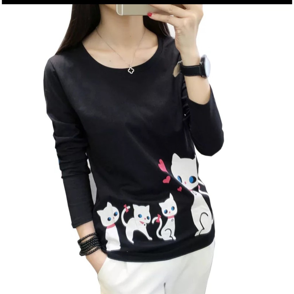 BLOUSE KITTY CAT